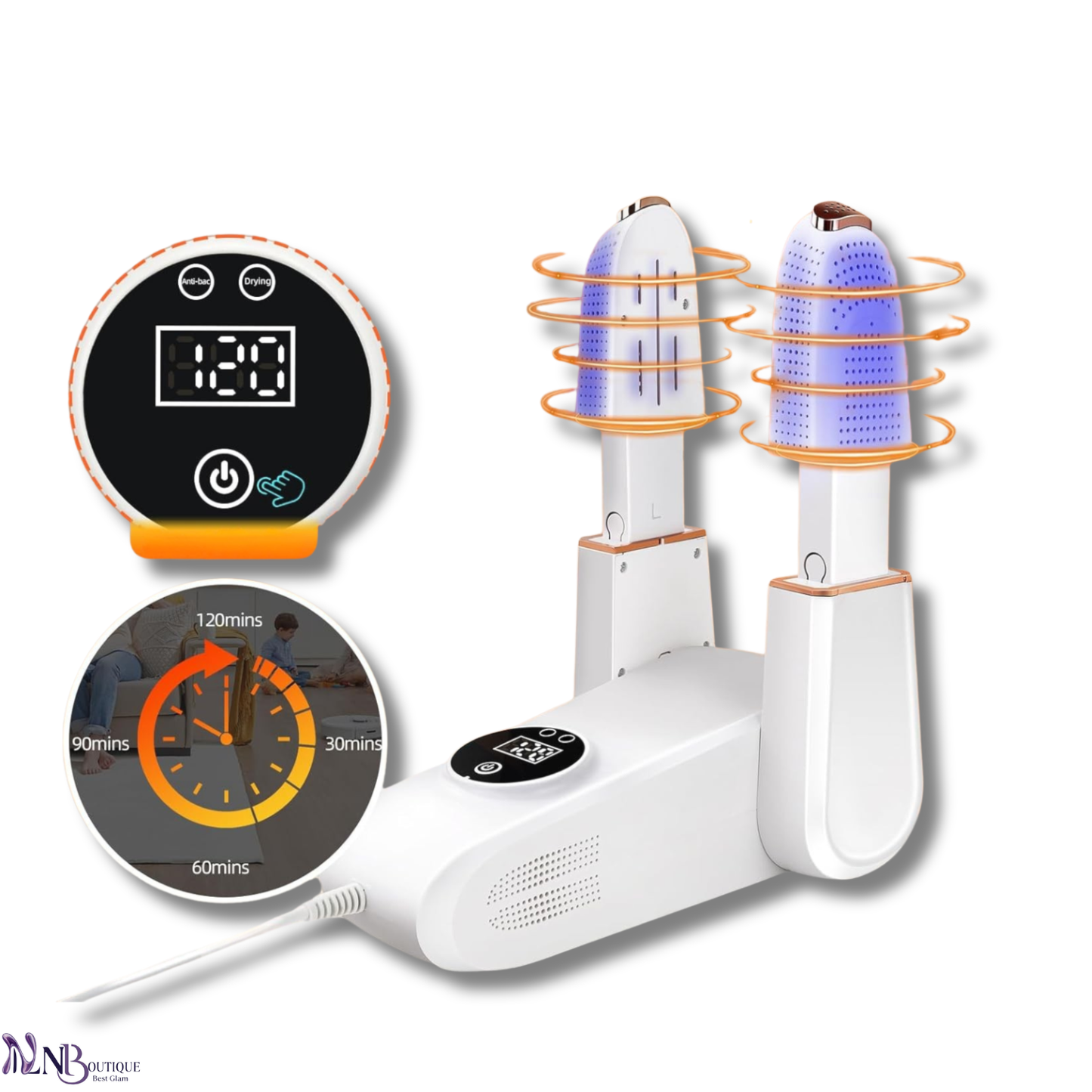 مجفف الاحذية الذكي