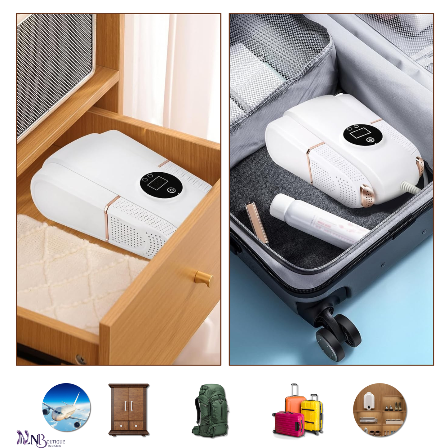 مجفف الاحذية الذكي